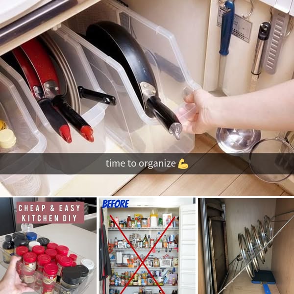 30 Best Pantry Organization Ideas to Keep Drawers, Cabinets and Shelves Clutter-Free